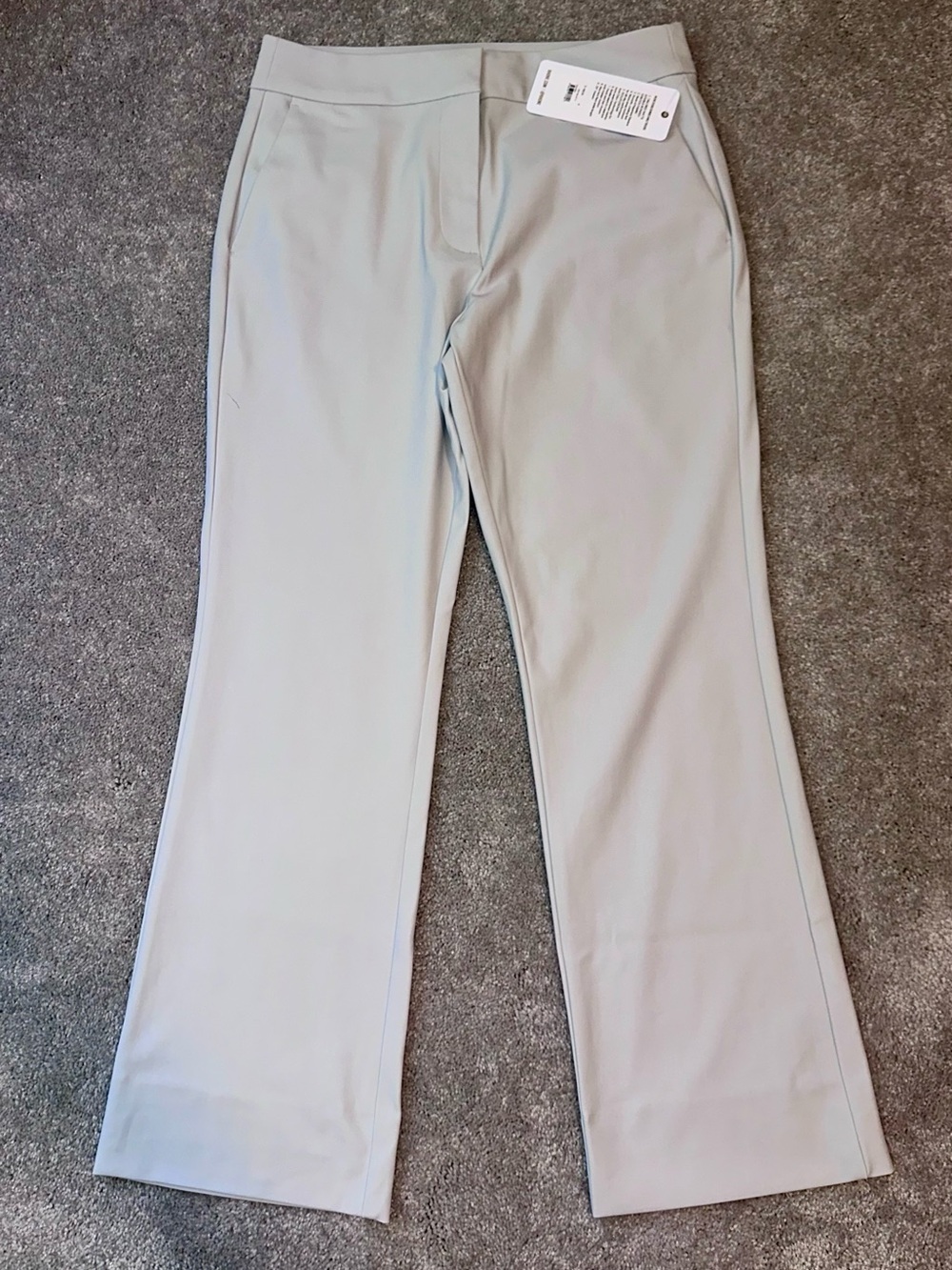 RHÔNE women’s Light Gray Performance Stretch Pants